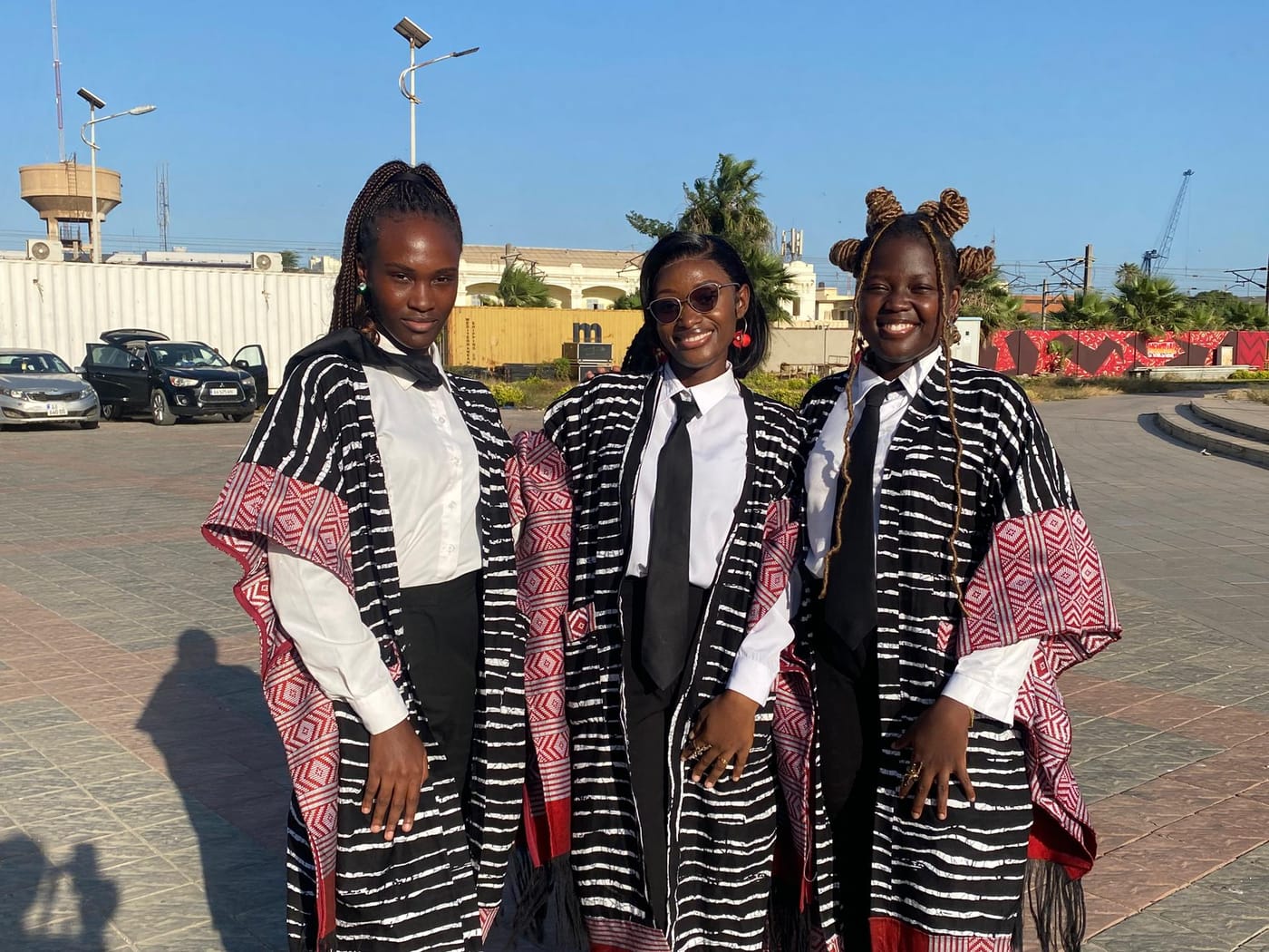 Hôtesses Jua Prestige en paréo coordonné à Prosmed 20