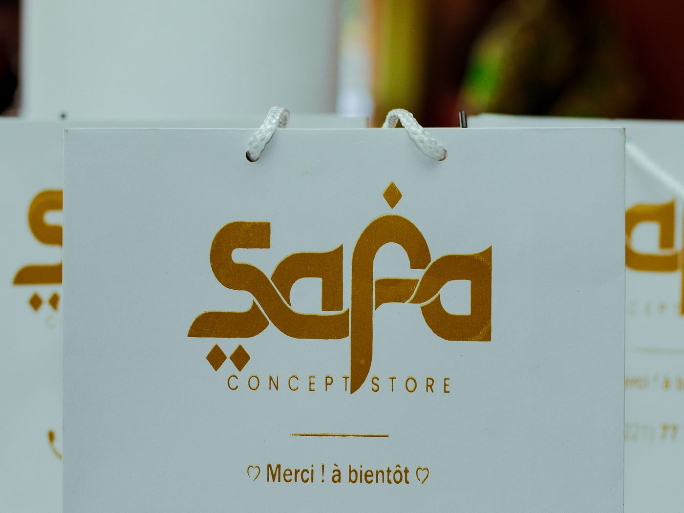 Sac de l'événement Safa Concept Store